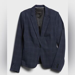 Navy Blazer Banana Republic Petite